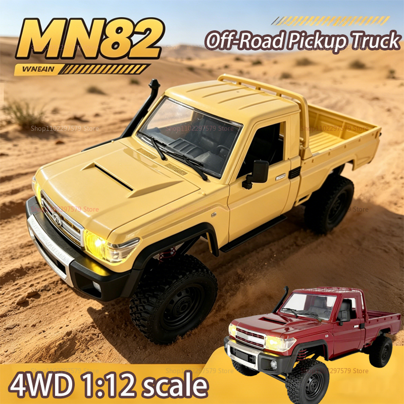 Hobby Quality Rc Cars - MN82 4WD Off-Road RC Car with