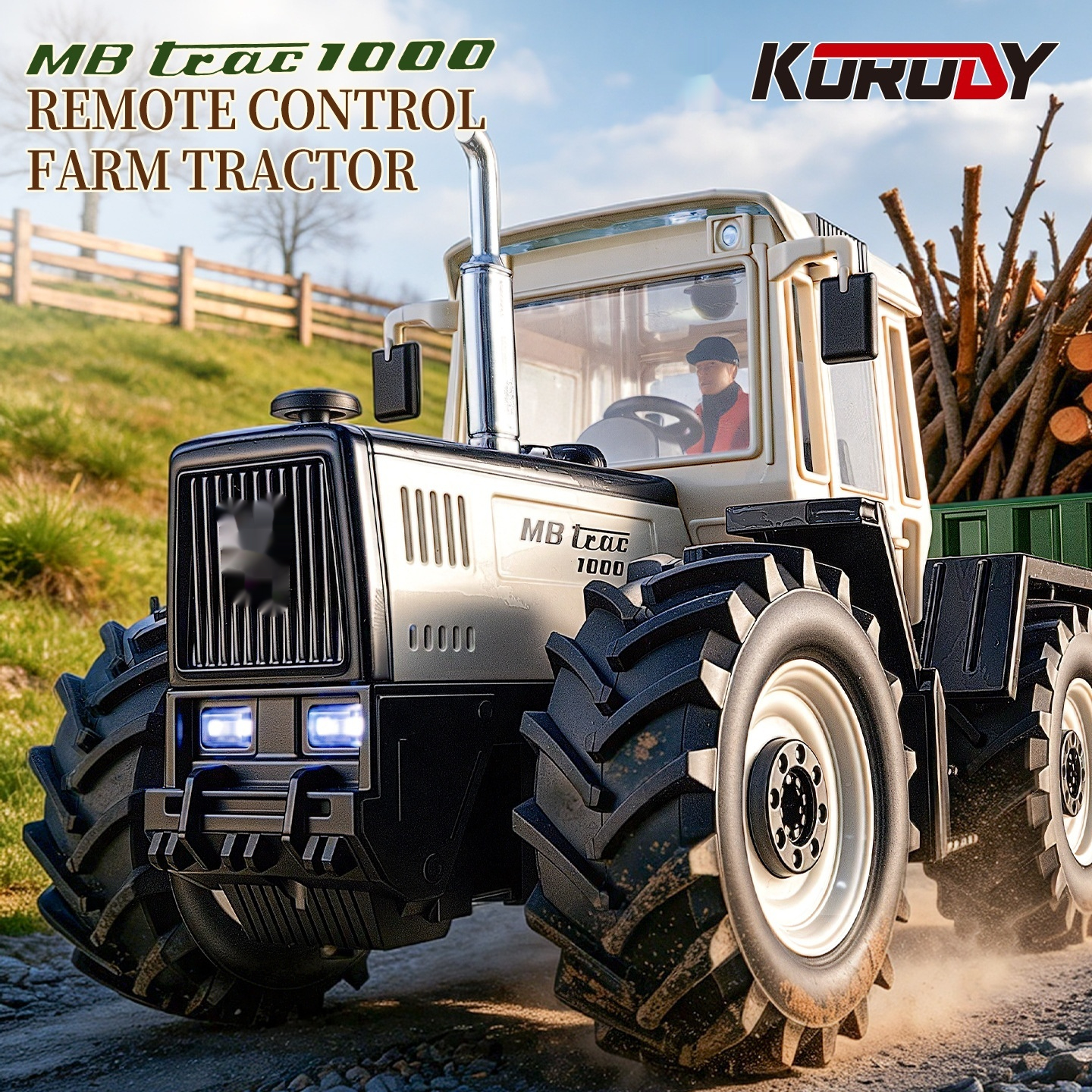 Rc Hobby Farm - Korody Licensed Mb Trac 1000 Alloy