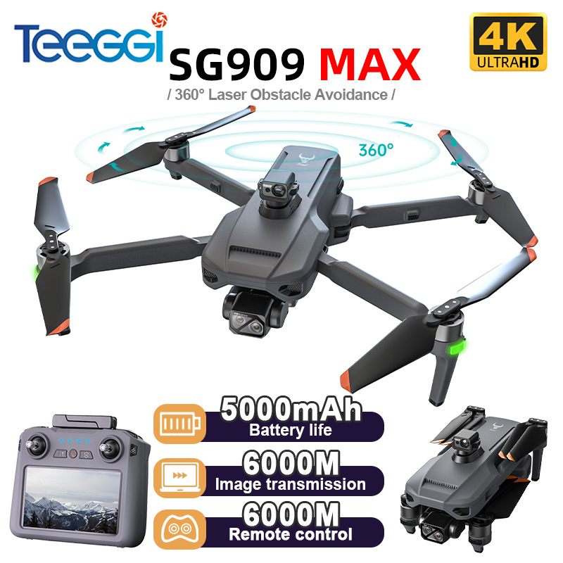 Rc Hobby Wire - Teeggi SG909 MAX GPS Drone With