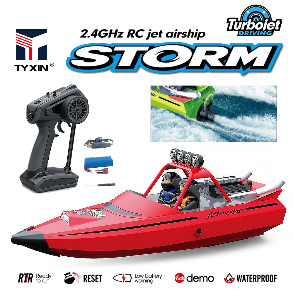 Rc Hobby World - TY725 RC Boat TURBOJET PUMP High-Speed