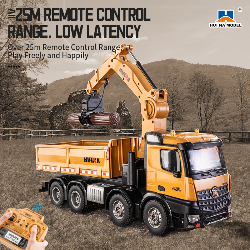 Rc Hobby World - HUINA 1538 26CH RC Semi-alloy Truck