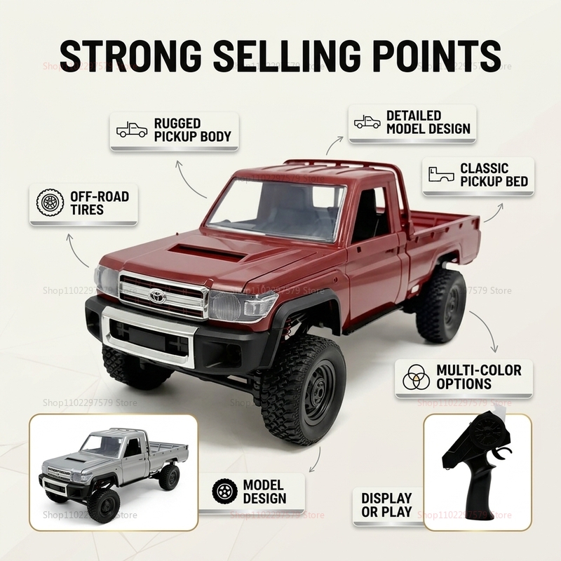 MN82 4WD Off-Road RC Car with  - Hobby Quality Rc Cars บทวิจารณ์และราคา