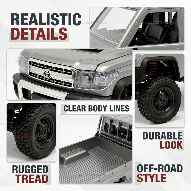 MN82 4WD Off-Road RC Car with  - Hobby Quality Rc Cars บทวิจารณ์และราคา