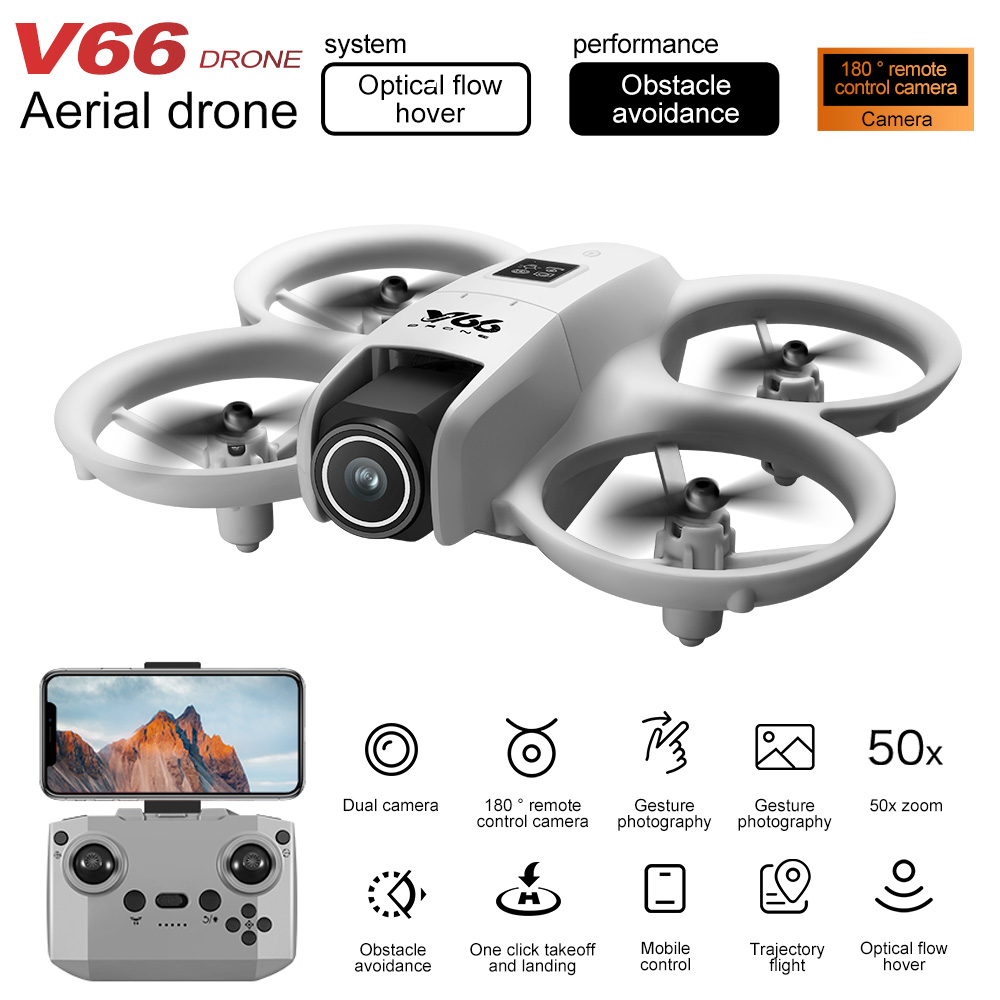 New V66 Mini Drone HD Camera 4 - Rc Hobby Wire บทวิจารณ์และราคา