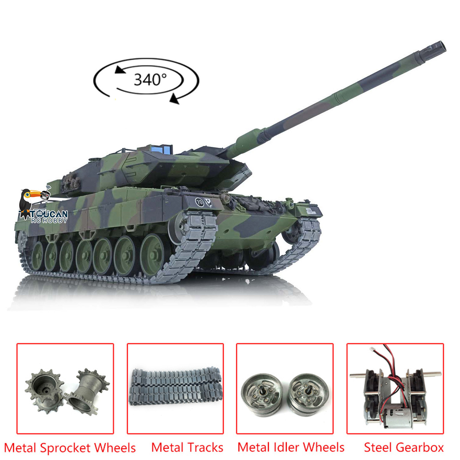 US Stock Toy Heng Long 1/16 Sc - Rc Hobby Tank บทวิจารณ์และราคา