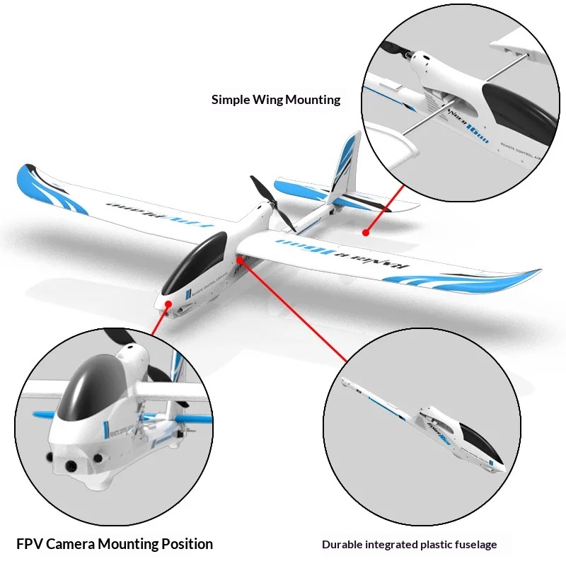 VOLANTEXRC Electric Glider RC  - Rc Glider Foam Wing บทวิจารณ์และราคา