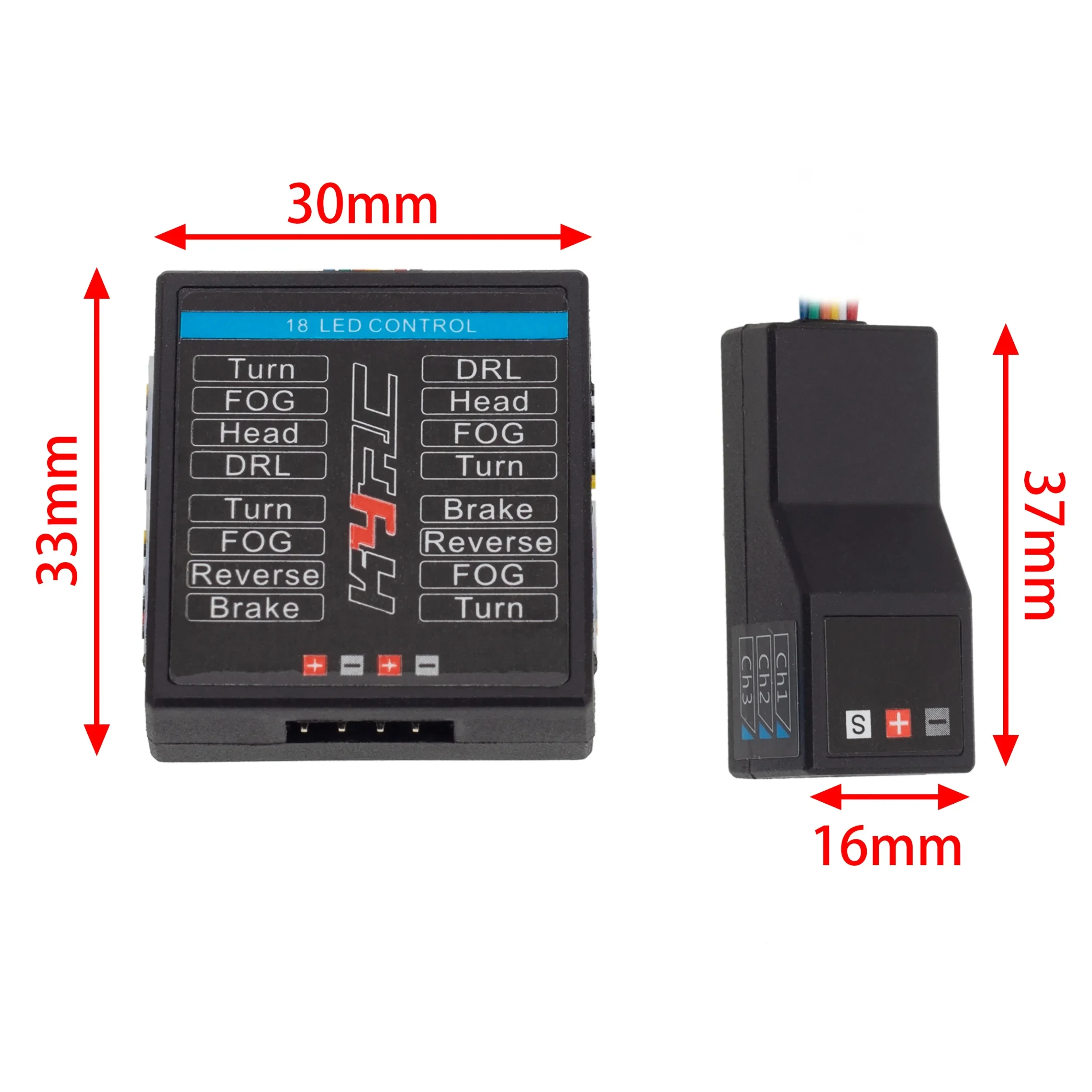 RC Car 1/8 1/10 RC Car 14 LED  - Rc Hobby Wire บทวิจารณ์และราคา