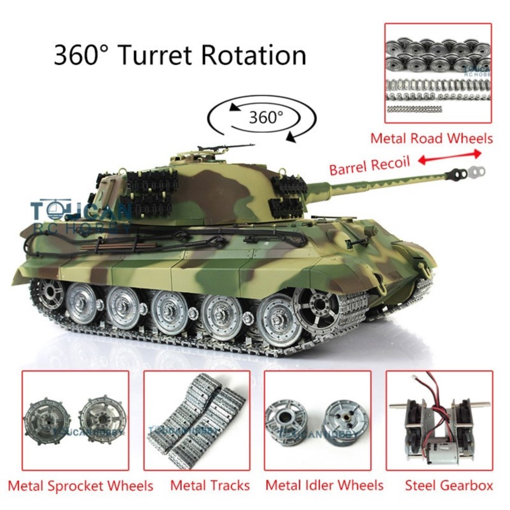 US Stock 1/16 Heng Long 7.0 Cu - Rc Hobby Tank บทวิจารณ์และราคา