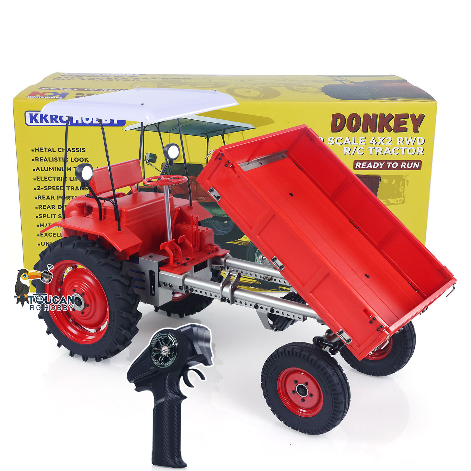 1/10 RC Farm Tractor Car 4x2 M - Rc Hobby Farm บทวิจารณ์และราคา