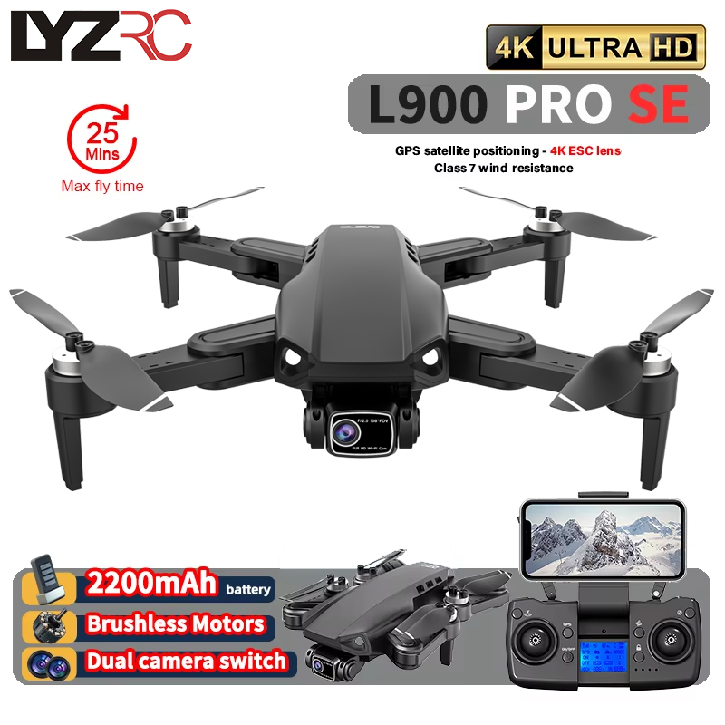 L900 Pro SE MAX GPS Drone 4K P - Rc Hobby Wire บทวิจารณ์และราคา