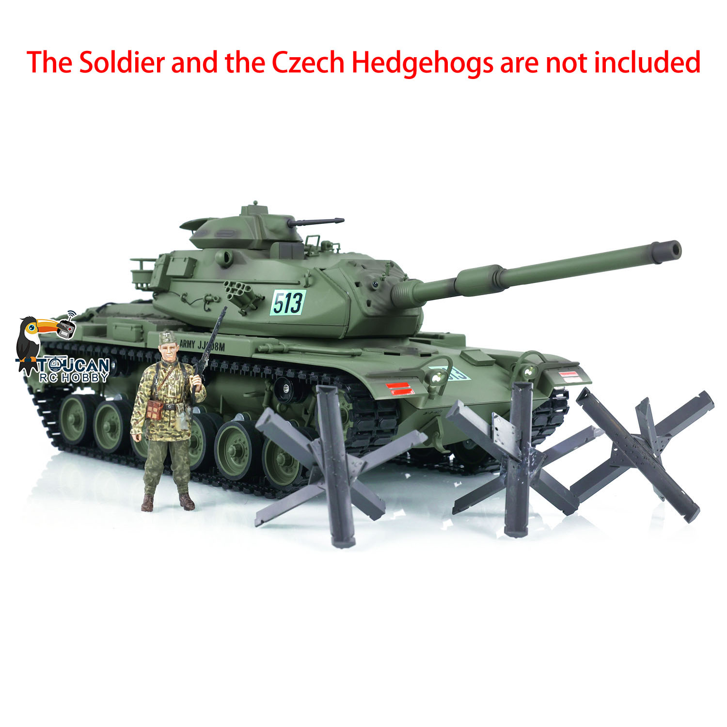 TD Model 1/16 USA M60A3 RC Tan - Rc Hobby Tank บทวิจารณ์และราคา