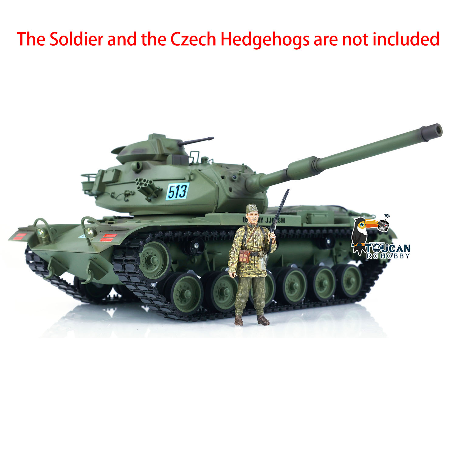 TD Model 1/16 USA M60A3 RC Tan - Rc Hobby Tank บทวิจารณ์และราคา