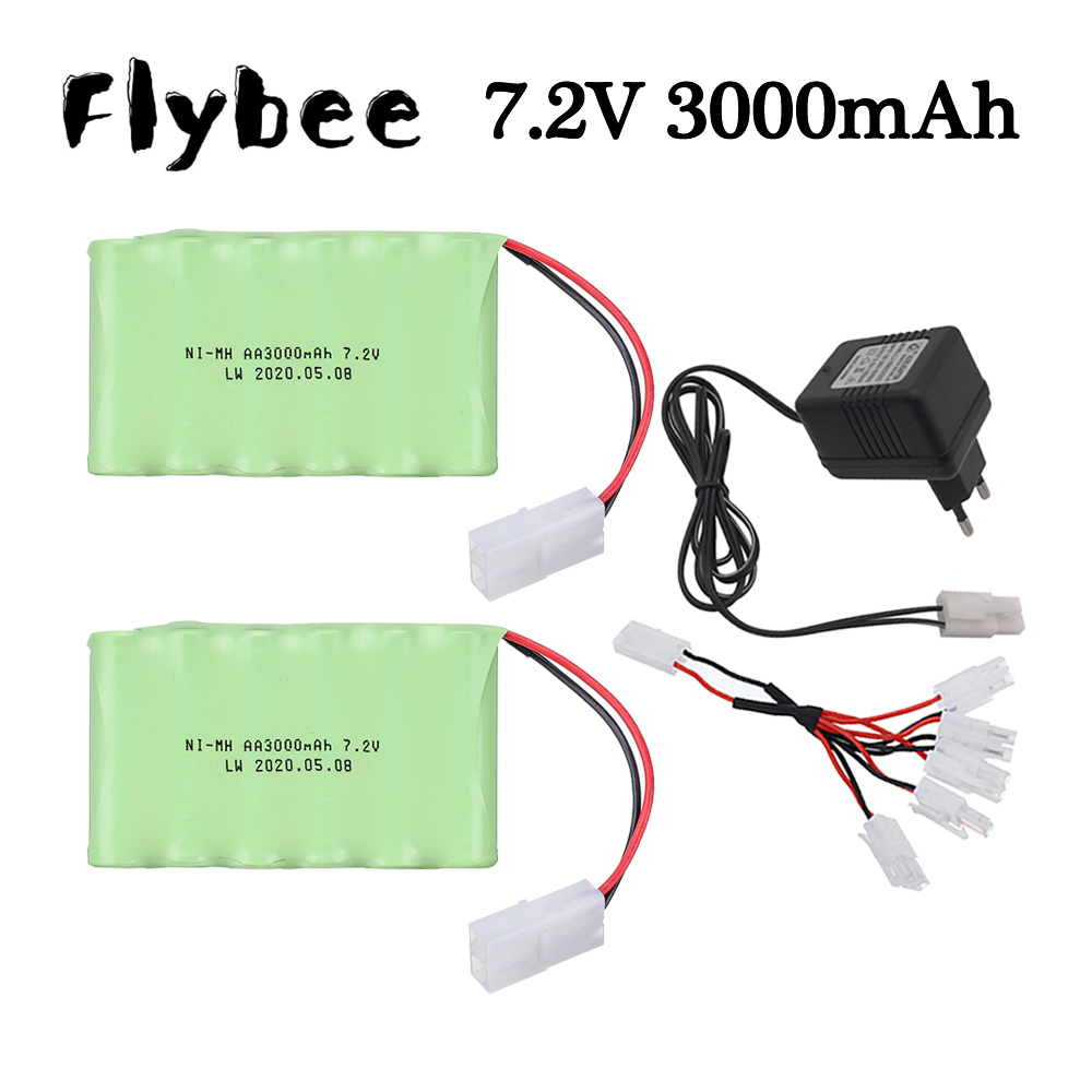 ( Tamiya Plug ) 3000mah 7.2V B - Rc Hobby Tank บทวิจารณ์และราคา