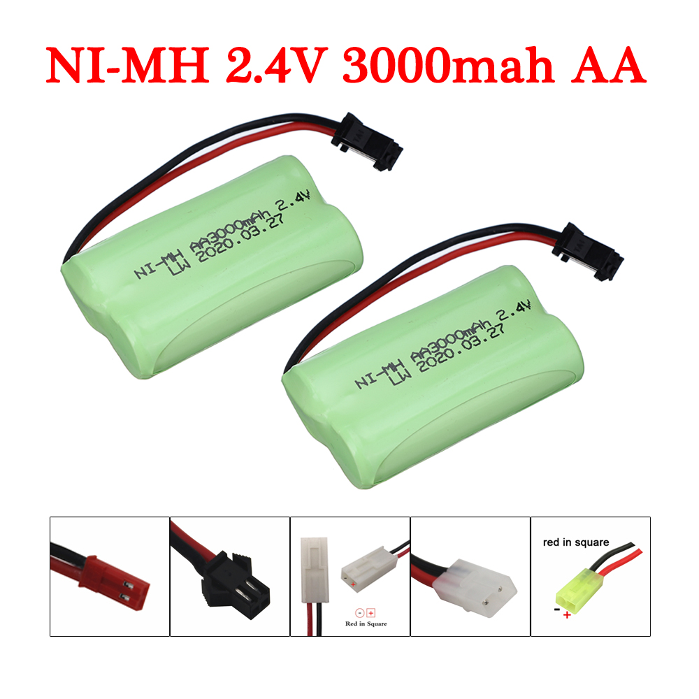 2.4V 3000mah NIMH AA Battery p - Rc Hobby Tank บทวิจารณ์และราคา