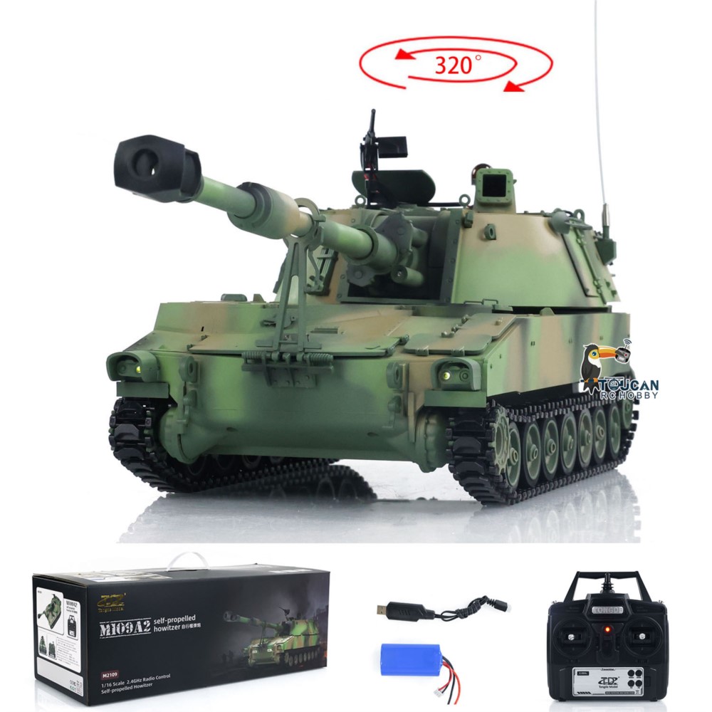 Tongde M109A2 RC 1/16 Military - Rc Hobby Tank บทวิจารณ์และราคา