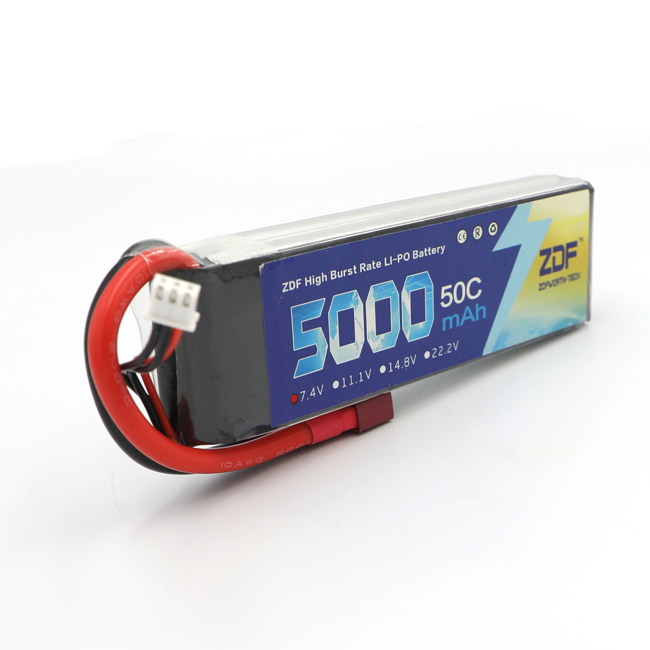 ZDF RC Lipo Battery 7.4V 5000m - Rc Remo Hobby บทวิจารณ์และราคา