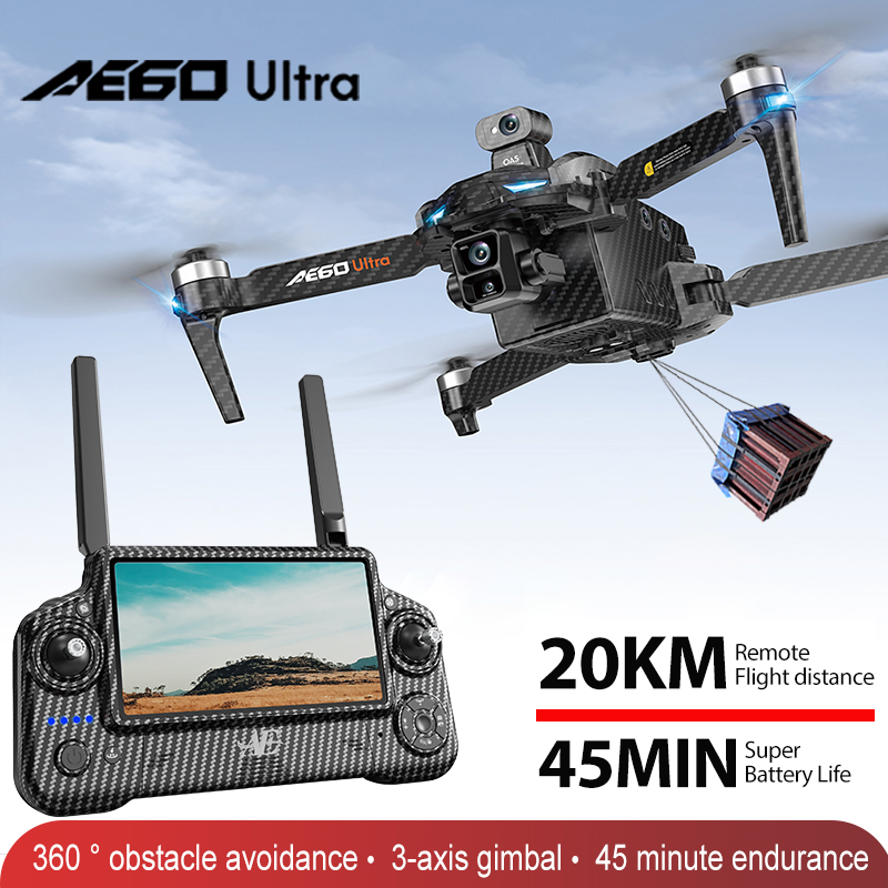 AE60 GPS Drone Professional 8K - Rc Hobby Wire บทวิจารณ์และราคา