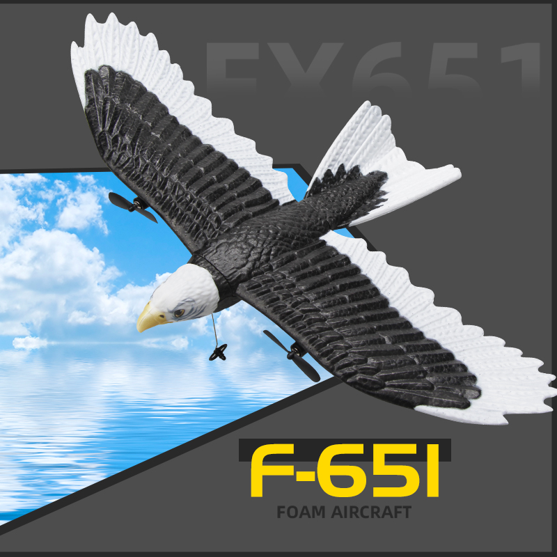 JIKEFUN FX-651 RC Glider 2.4G  - Rc Glider Foam Wing บทวิจารณ์และราคา
