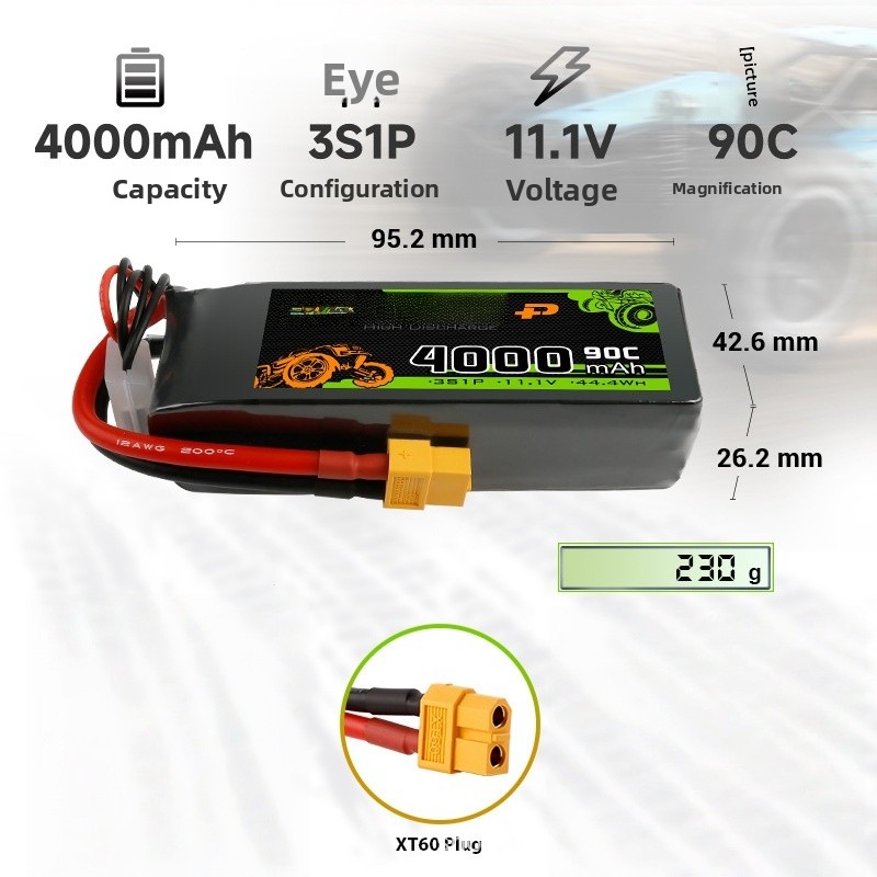 High-Quality New 90C 4000mAh 3 - Hobby Quality Rc Cars บทวิจารณ์และราคา