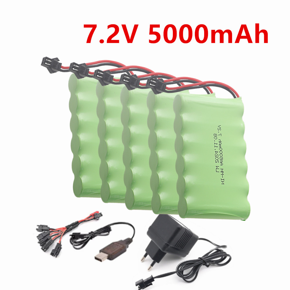 Rechargeable 7.2v Ni-MH Batter - Rc Hobby Tank บทวิจารณ์และราคา