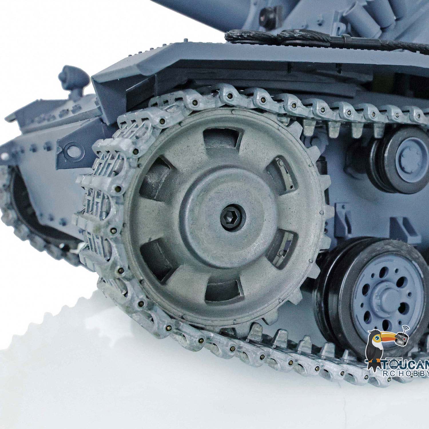 1/16 Henglong Stug III 7.0 Ger - Rc Hobby Tank บทวิจารณ์และราคา