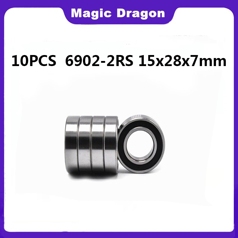 10PCS 6902 2RS Bearing 15x28x7 - Hobby Quality Rc Cars บทวิจารณ์และราคา