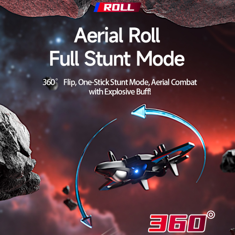 2.4G 360° Stunt Roll Fixed Win - Rc Glider Foam Wing บทวิจารณ์และราคา