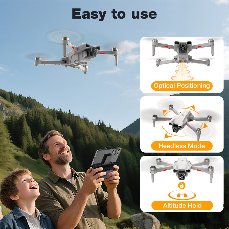 NEW Hot L017 Pro Drone Brushle - Rc Hobby Wire บทวิจารณ์และราคา