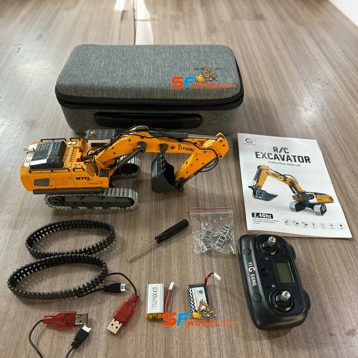 1/50 970 520 Mini RC Excavator - Rc Hobby World บทวิจารณ์และราคา