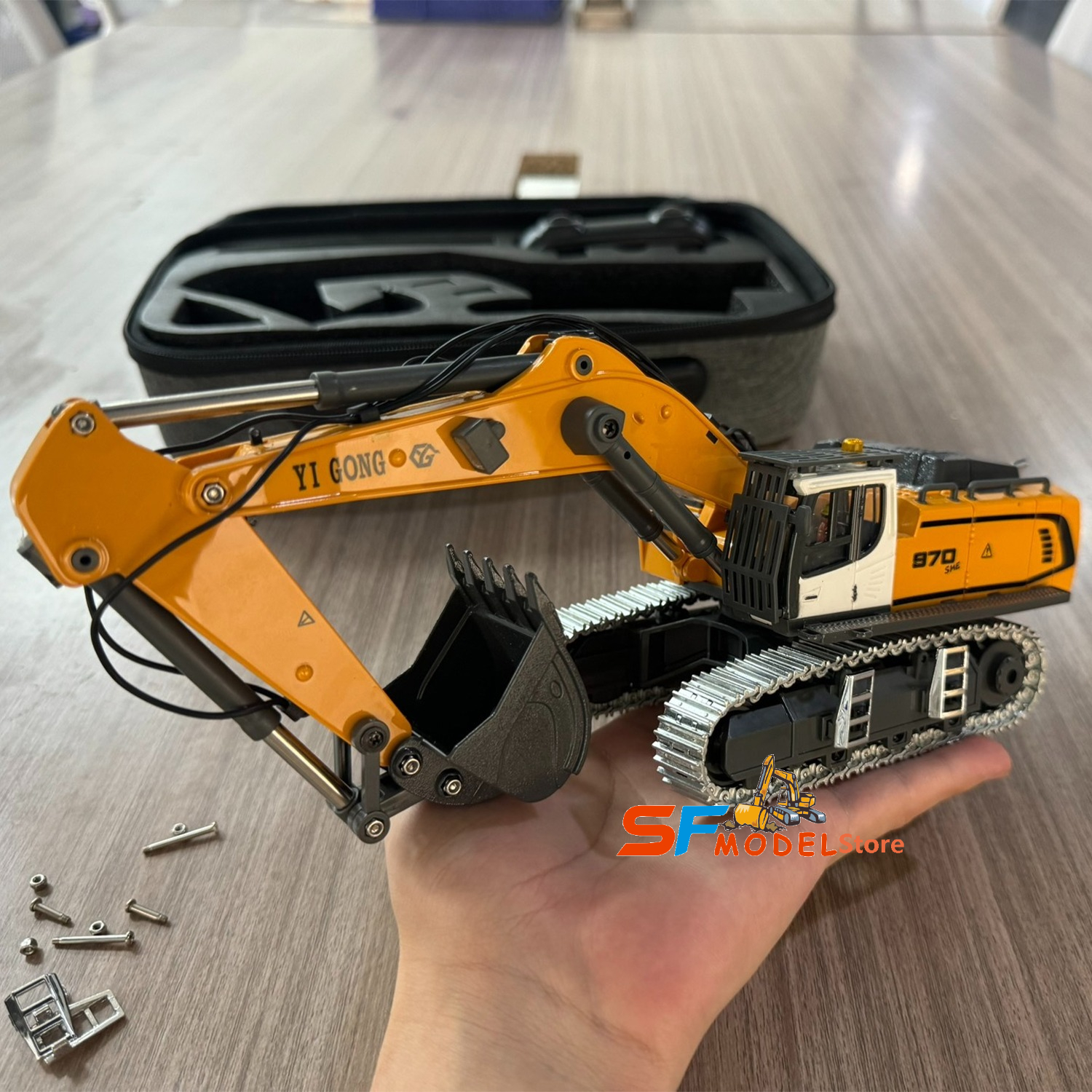 1/50 970 520 Mini RC Excavator - Rc Hobby World บทวิจารณ์และราคา