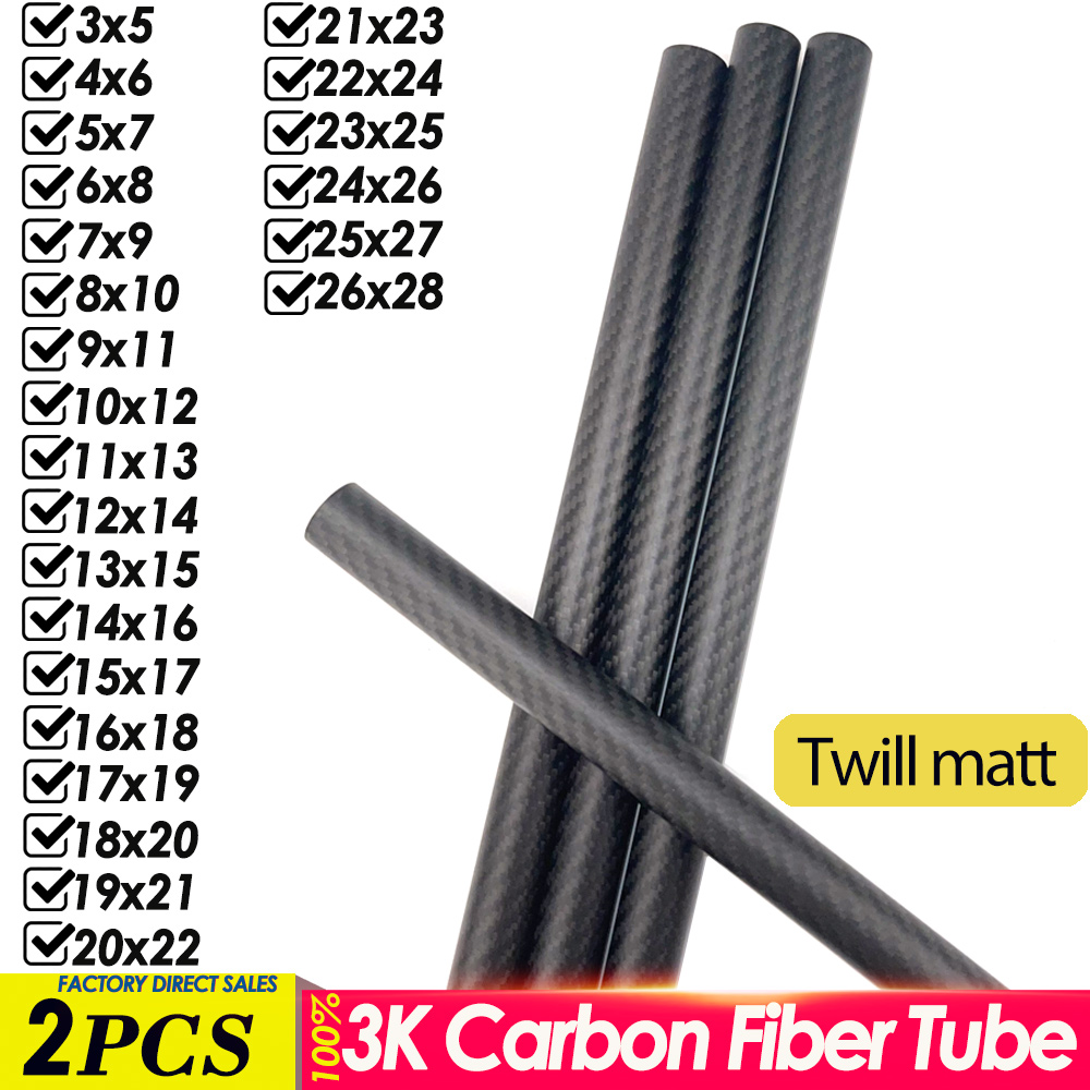 1/ 2Pcs 3K Pure Carbon Fiber T - Rc Hobby Japan บทวิจารณ์และราคา
